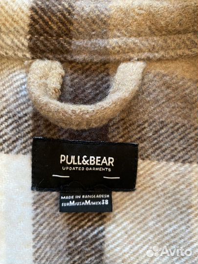 Куртка рубашка М Pull&Bear