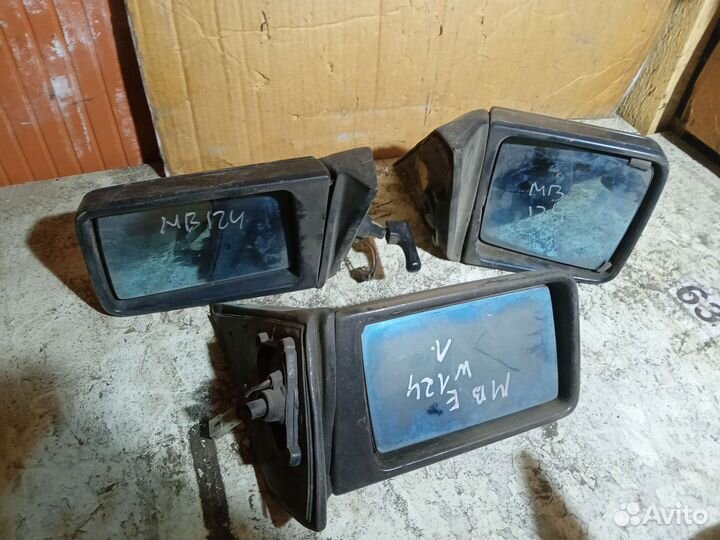 Боковое зеркало на mercedes 124