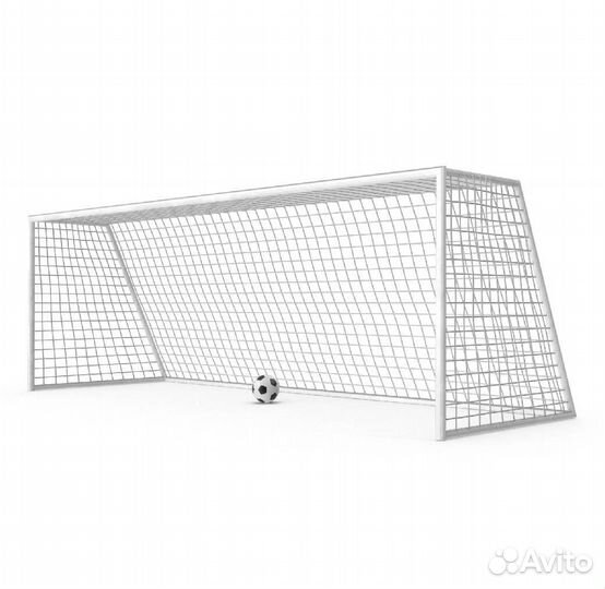 Сетка для футбольных ворот 7,5*2,5 м нить 4,0 мм