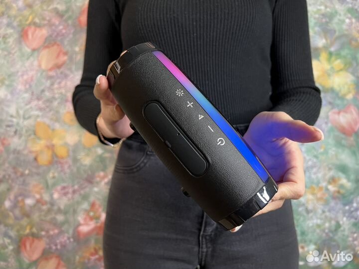 Блютуз колонка светящаяся