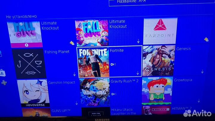 Игровая приставка ps4