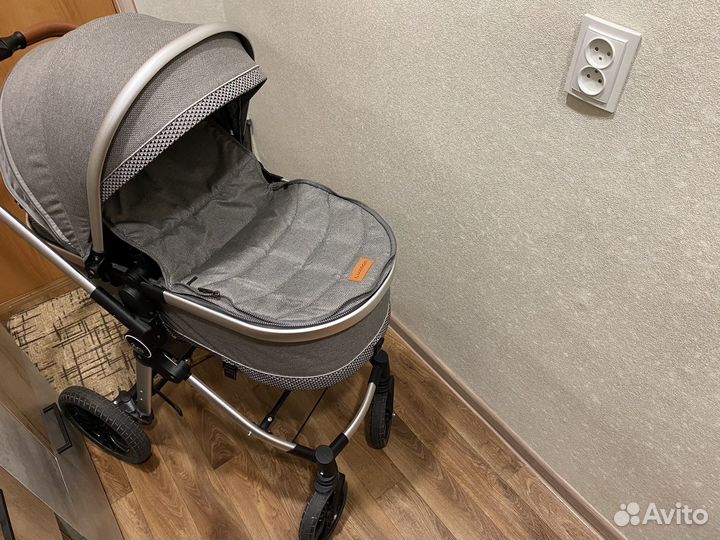 Коляска luxmom 3 в 1 трансформер