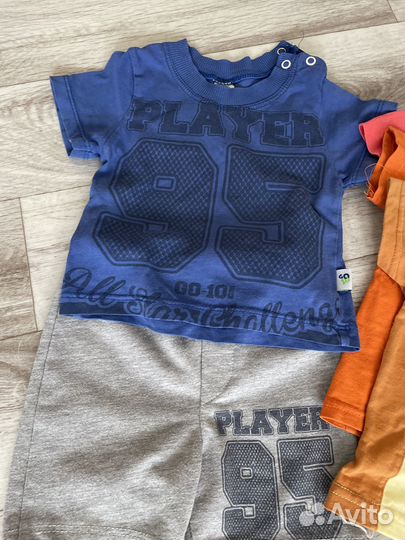 Пакет вещей на мальчика 68 74 размер