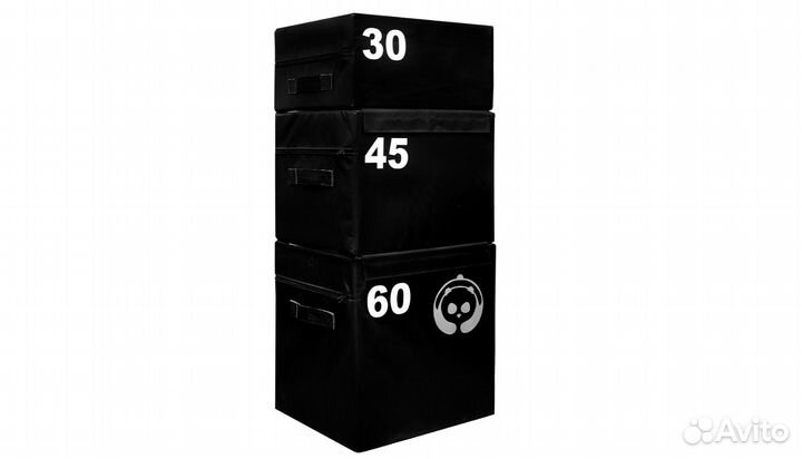 Плиобокс, комплект 3 шт, черный