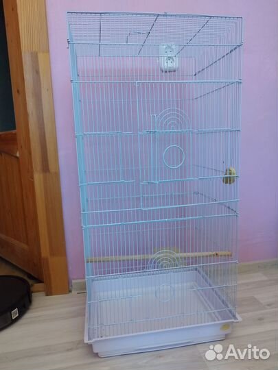 Клетка белая