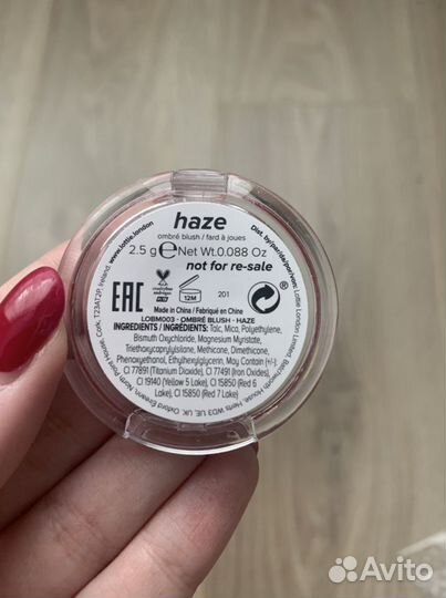 Румяна lottie London