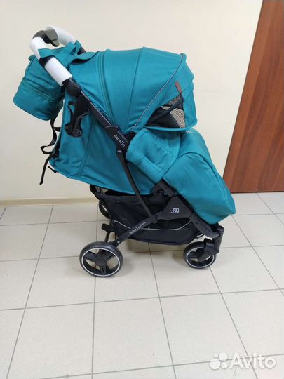 Новая коляска Baballo future 2023(изумруд)