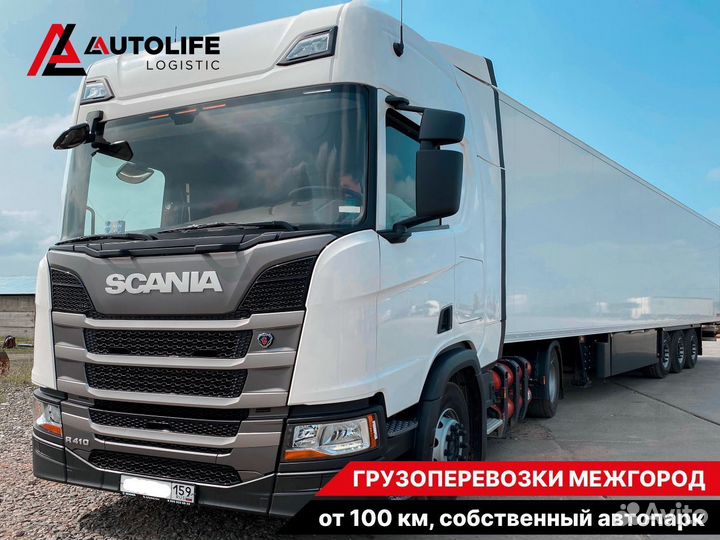 Услуги перевозки рефрижератором от 100км