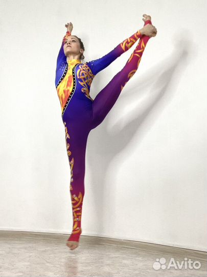 Воздушный комбинезон для гимнастики кольца полотен