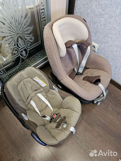Детское автокресло maxi cosi cabrio fix и pearl