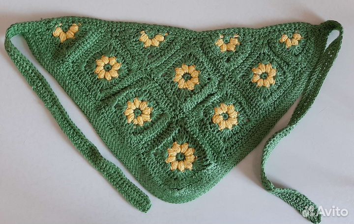 Вязаная косынка