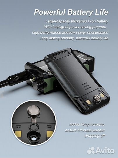 Рация Baofeng UV-16 IP68 type-c + Гарнитура