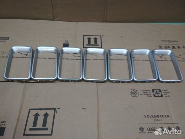 Комплект окантовок решетки радиатора jeep