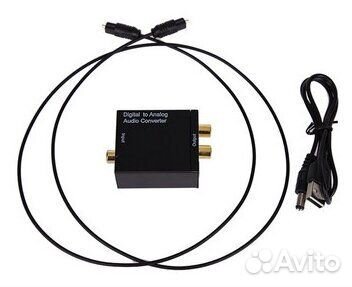 Конвертер оптика на RCA