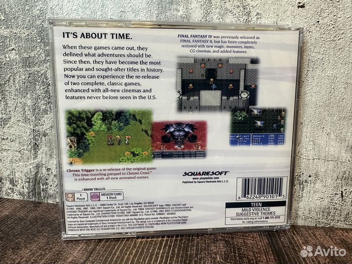 Chrono Trigger ps1 ps2 ps one пс1 пс2 new