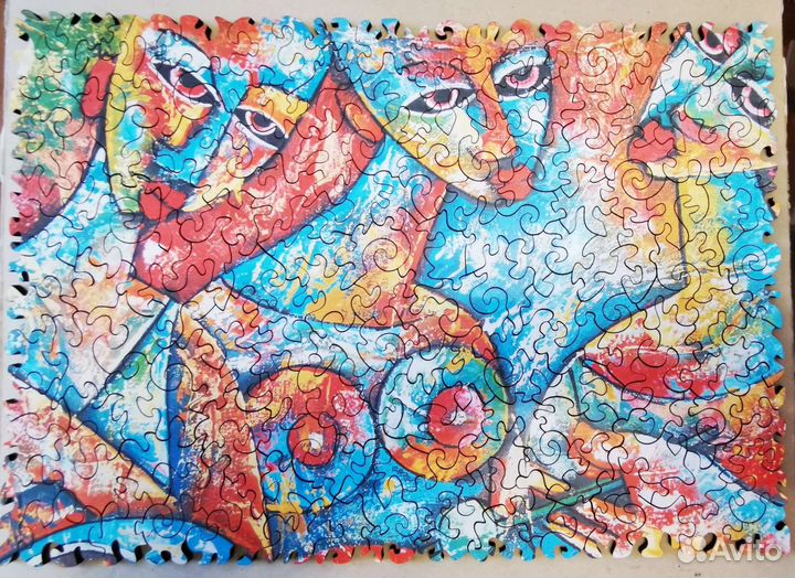 Деревянные пазлы