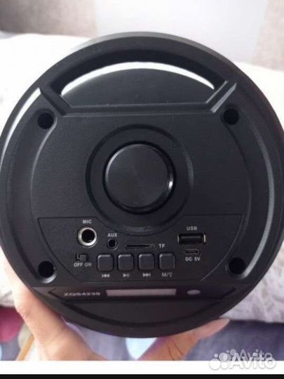 Музыкальная колонка с микрофоном