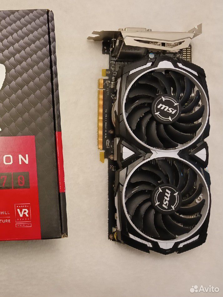 Видеокарта MSI RX 570 4gb