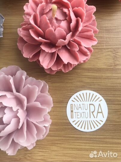 Свечи из воска Подарок на 8 марта