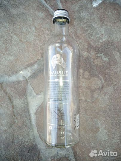 Бутылка стеклянная