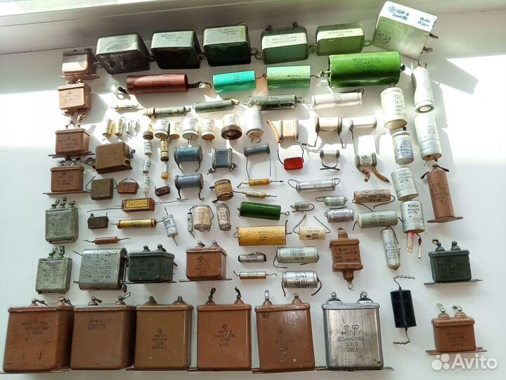 Радиодетали резисторы конденсаторы диоды СССР