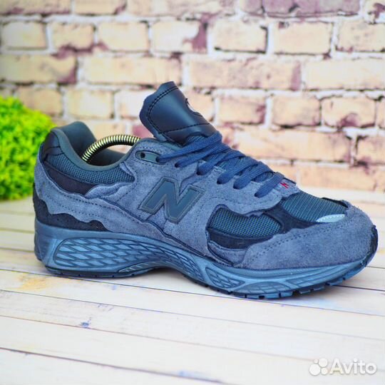 Кроссовки NEW balance 2002r черные