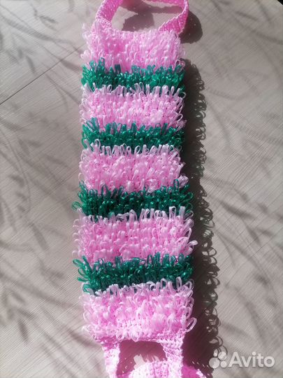 Мочалка ручной работы