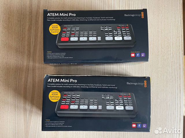 Atem mini PRO Blackmagic купить в Москве | Электроника | Авито