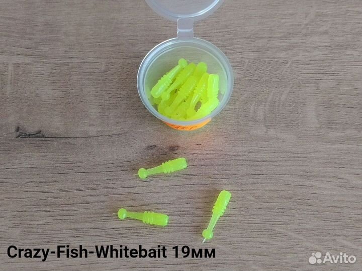 Силиконовые приманки для микроджига