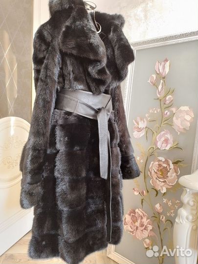 Дизайнерская норковая шуба 44-46 р