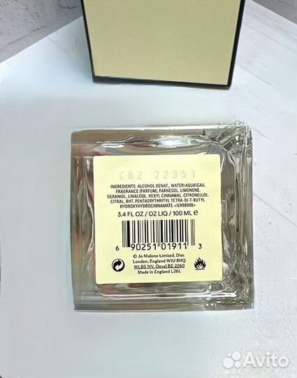 JO malone english pear & freesia 100 ml оригинал