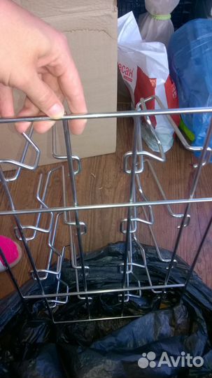 Решетка для курицы гриль на 8 штук. 33 на 53 см, в