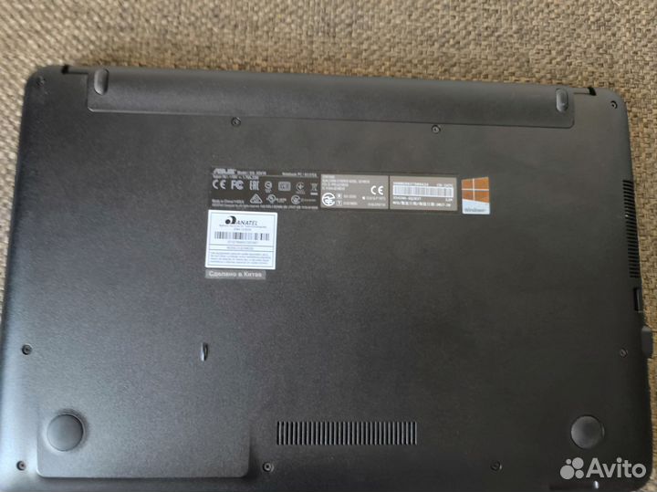 Ноутбук asus
