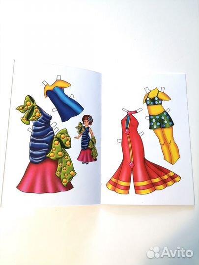 Бумажная кукла Настя, 2006