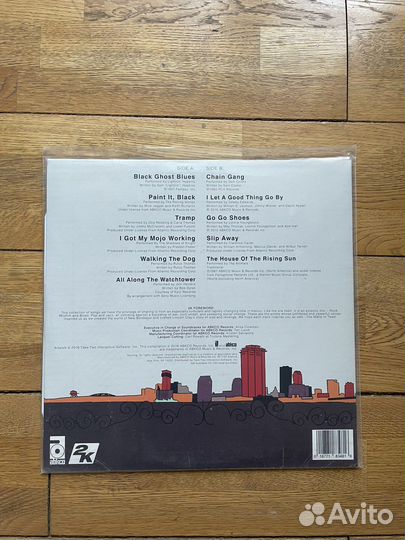 Mafia 3 soundtrack of new bordeaux винил