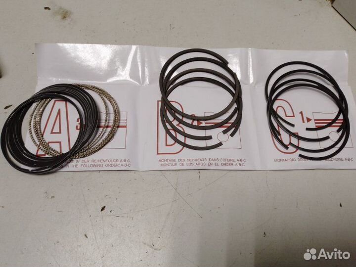 Кольца поршневые(4шт) Volkswagen Golf Iv/Bora