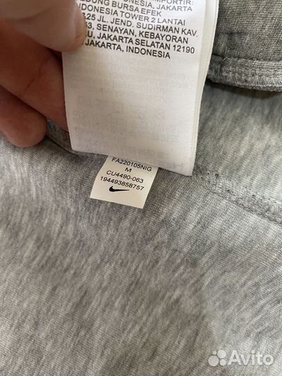 Зип худи nike tech fleece