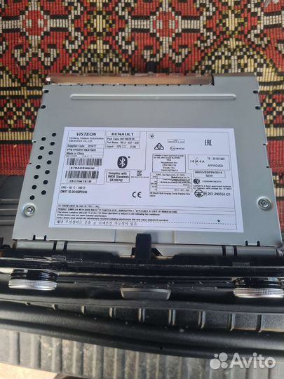 Штатная магнитола Renault Duster 1 рестайлинг(шгу)