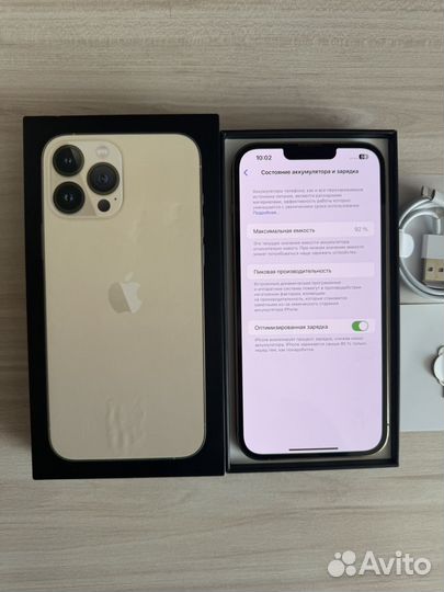 iPhone 13 pro max 256 gb (акб 92 sim)