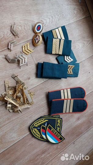 Погоны, лычки мчс