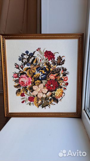 Картина вышитая крестом