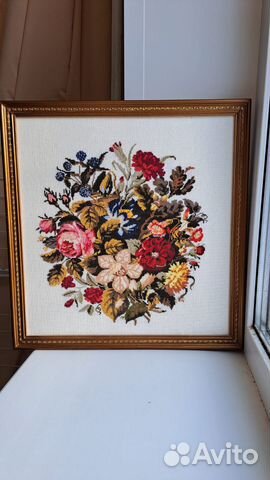 Картина вышитая крестом