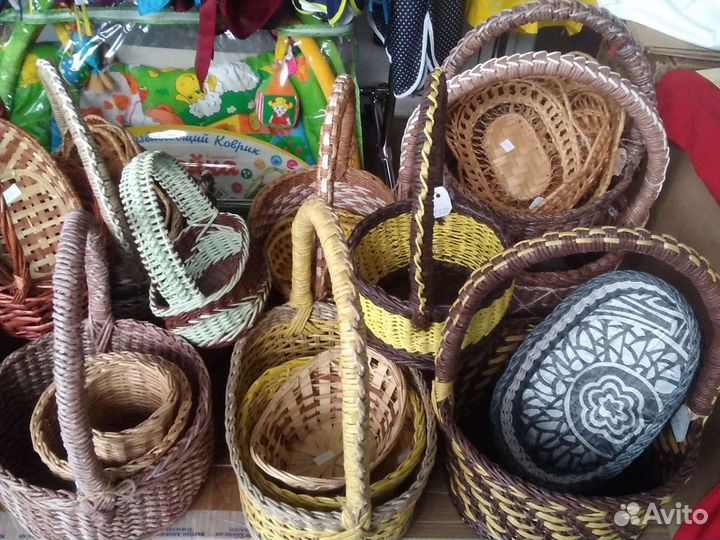 Плетеные корзины