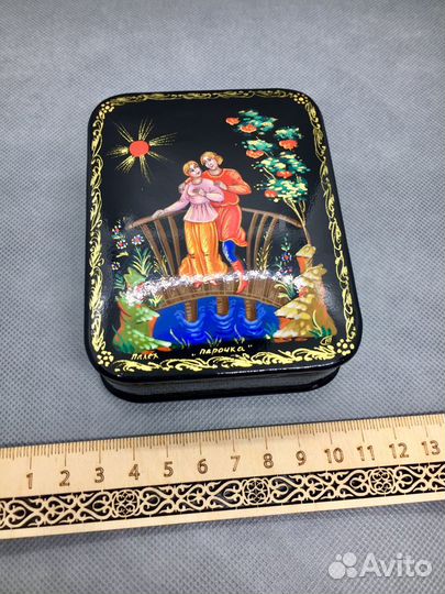 Шкатулка палех