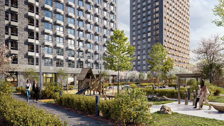 1-к. квартира, 32,4 м², 22/25 эт.