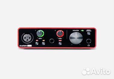 В наличии, Focusrite Scarlett Solo 3rd Gen