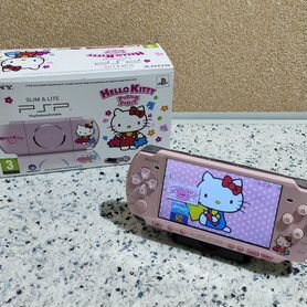 Psp 3000 *Hello Kitty* сн7008 новая 2гб