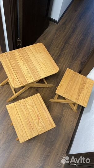 Набор 2 стула столик для детей