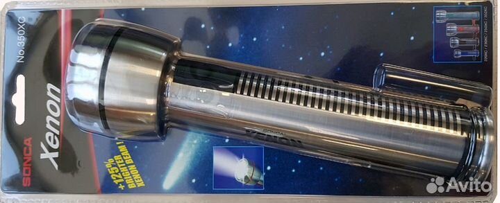 Фонарик переносной влагонепроницаемый Sonca Ксенон