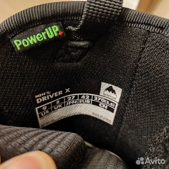 Ботинки сноубордические Burton Driver X